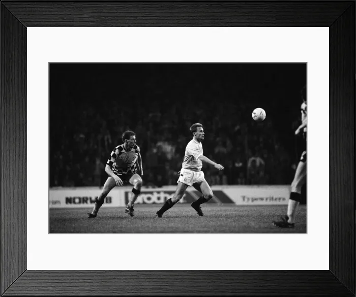 Framed Print : Manchester City 10-1 Huddersfield Town, League Division Two match held at Maine Road