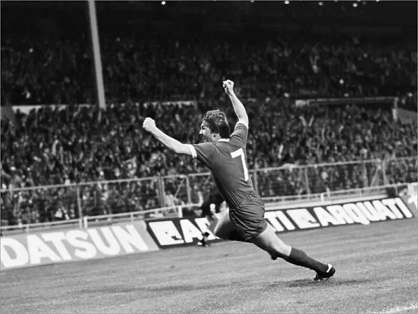 1978 European Cup Final at Wembley Stadium. Club Brugge 0 v Liverpool 1