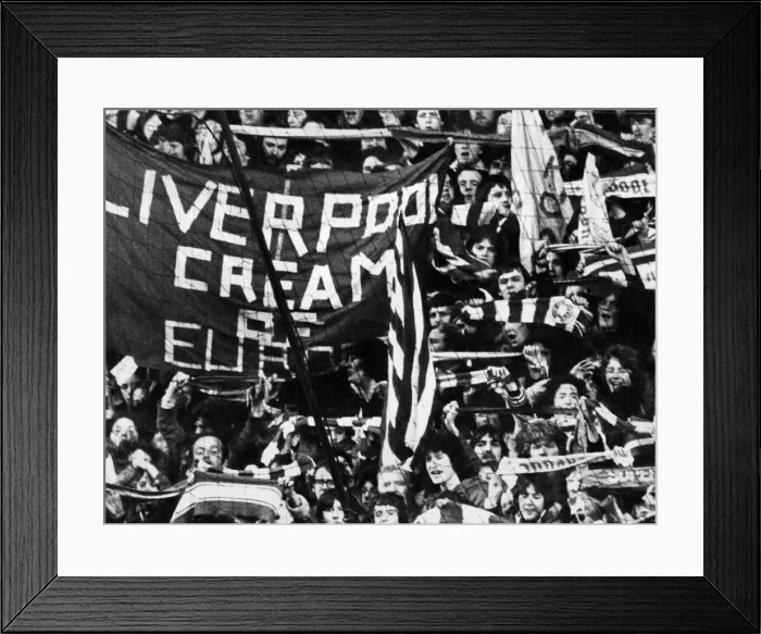 Framed Print : European Cup Second Round First Leg match at Anfield. Liverpool 5 v Dynamo Dresden Framed Print : European Cup Second Round First Leg match at Anfield. Liverpool 5 v Dynamo Dresden