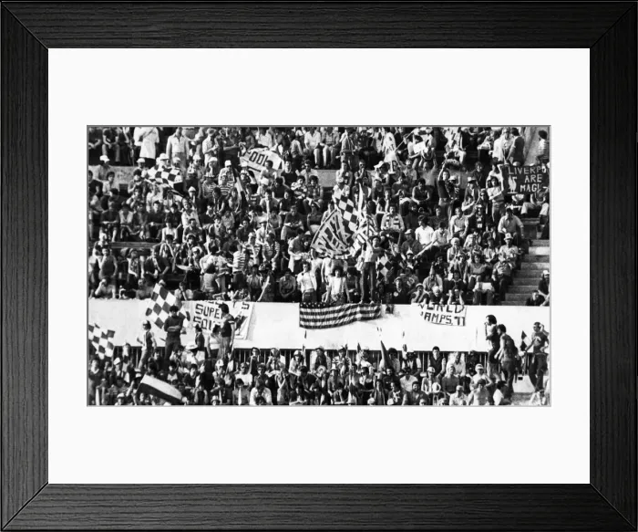 Framed Print : European Cup Final at the Stadio Olimpico in Rome, Italy Framed Print : European Cup Final at the Stadio Olimpico in Rome, Italy