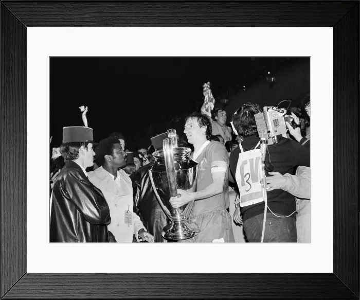 Framed Print : European Cup Final at the Parc Des Princes in Paris, France Framed Print : European Cup Final at the Parc Des Princes in Paris, France