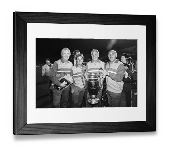 Framed Print : 1984 European Cup Final at the Stadio Olimpico in Rome, Italy