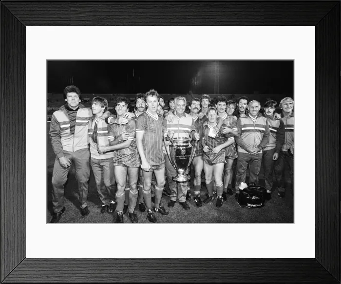 Framed Print : 1984 European Cup Final at the Stadio Olimpico in Rome, Italy Framed Print : 1984 European Cup Final at the Stadio Olimpico in Rome, Italy