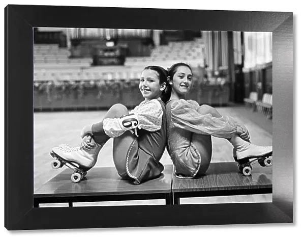 Roller skating champs, Middlesbrough. 1976
