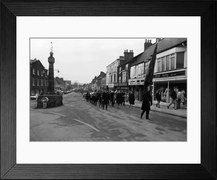 Framed Print : Guisborough scouts parade. 1976 Framed Print : Guisborough scouts parade. 1976