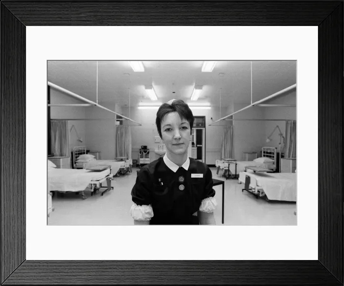 Framed Print : The AIDS ward at Middlesex Hospital which opens 19th January Framed Print : The AIDS ward at Middlesex Hospital which opens 19th January