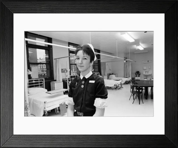 Framed Print : The AIDS ward at Middlesex Hospital which opens 19th January Framed Print : The AIDS ward at Middlesex Hospital which opens 19th January