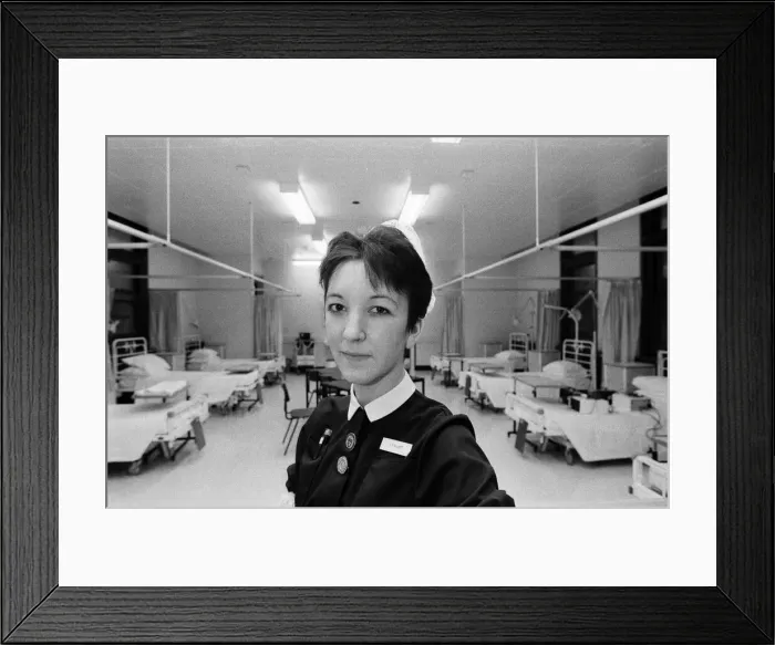 Framed Print : The AIDS ward at Middlesex Hospital which opens 19th January Framed Print : The AIDS ward at Middlesex Hospital which opens 19th January