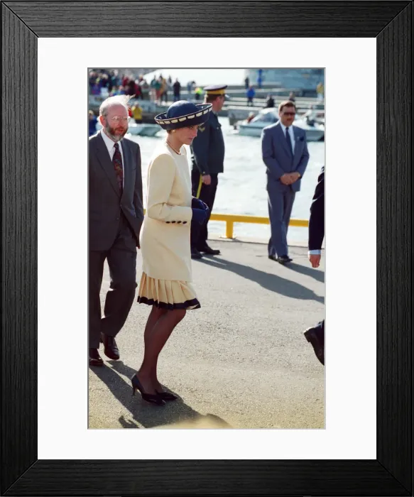 Framed Print : HRH The Princess of Wales, Princess Diana, and HRH The Prince of Wales, Prince Charles Framed Print : HRH The Princess of Wales, Princess Diana, and HRH The Prince of Wales, Prince Charles