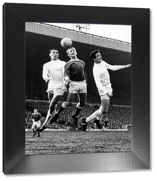 Leeds United v Everton, FA Cup 4th round. Final score 1-1