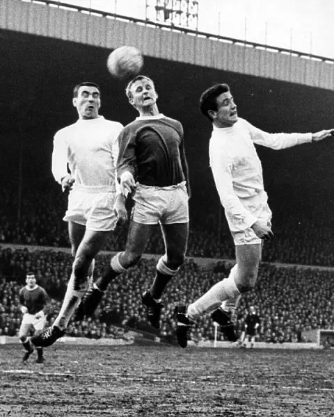 Leeds United v Everton, FA Cup 4th round. Final score 1-1