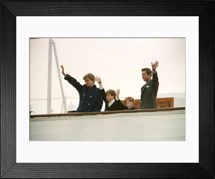 Framed Print : HRH The Princess of Wales, Princess Diana, HRH The Prince of Wales, Prince Charles Framed Print : HRH The Princess of Wales, Princess Diana, HRH The Prince of Wales, Prince Charles