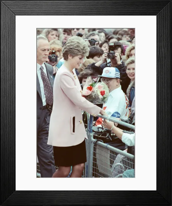 Framed Print : HRH The Princess of Wales, Princess Diana, and HRH The Prince of Wales, Prince Charles Framed Print : HRH The Princess of Wales, Princess Diana, and HRH The Prince of Wales, Prince Charles