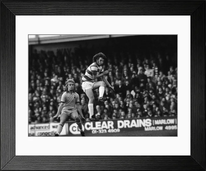 Framed Print : Queens Park Rangers v Tottenham Hotspur, League Division One. Final score 0-0 Framed Print : Queens Park Rangers v Tottenham Hotspur, League Division One. Final score 0-0