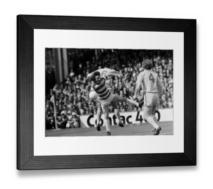 Framed Print : Queens Park Rangers v Leeds United, League Division One Framed Print : Queens Park Rangers v Leeds United, League Division One