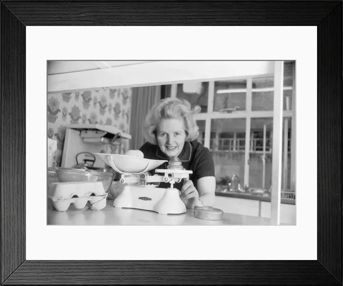 Framed Print : A clean sweep for Mrs Thatcher. 2nd February 1975. Mrs Margaret Thatcher Framed Print : A clean sweep for Mrs Thatcher. 2nd February 1975. Mrs Margaret Thatcher