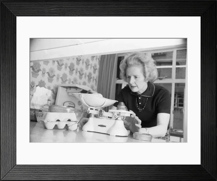 Framed Print : A clean sweep for Mrs Thatcher. 2nd February 1975. Mrs Margaret Thatcher Framed Print : A clean sweep for Mrs Thatcher. 2nd February 1975. Mrs Margaret Thatcher