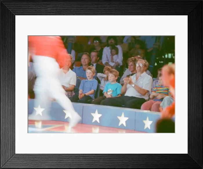 Framed Print : HRH The Princess of Wales, Princess Diana, along with her songs William Framed Print : HRH The Princess of Wales, Princess Diana, along with her songs William