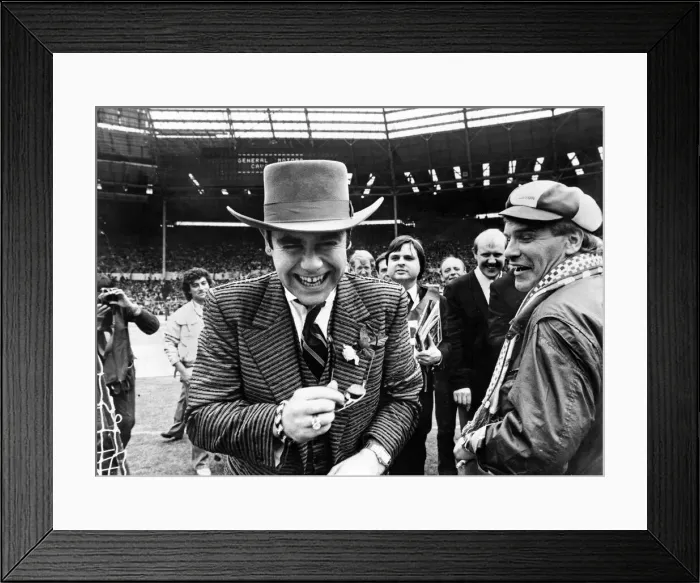 Framed Print : 1984 FA Cup Final at Wembley Stadium. Everton 2 v Watford FC 0 Framed Print : 1984 FA Cup Final at Wembley Stadium. Everton 2 v Watford FC 0