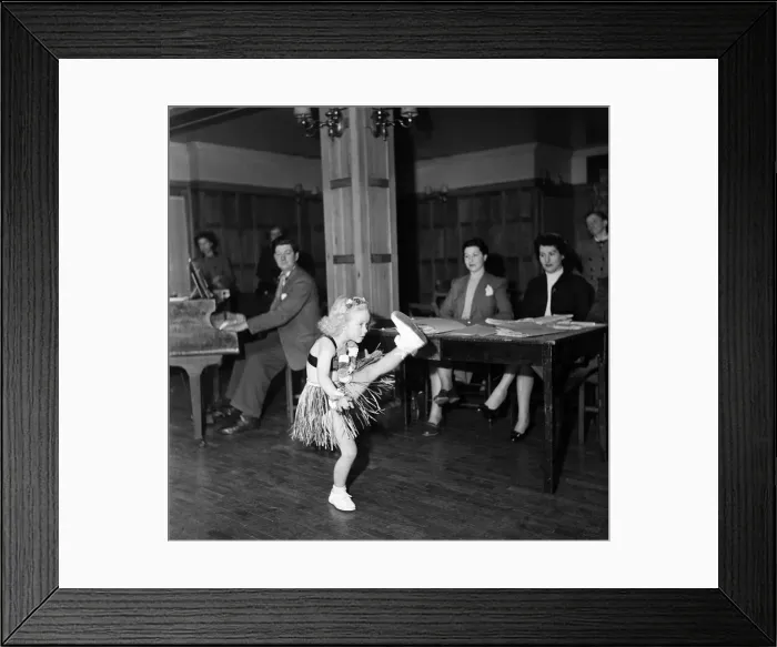 Framed Print : At the Arts Theatre, just off Leicester Square, mothers brought their talented children