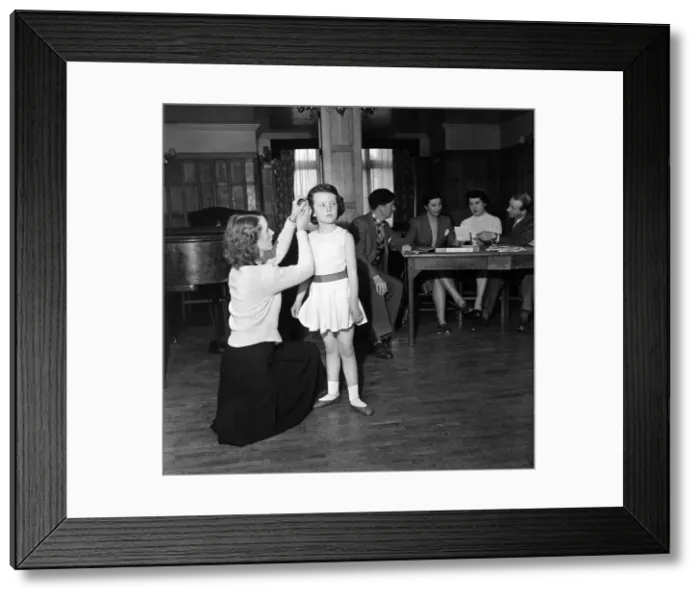 Framed Print : At the Arts Theatre, just off Leicester Square, mothers brought their talented children Framed Print : At the Arts Theatre, just off Leicester Square, mothers brought their talented children