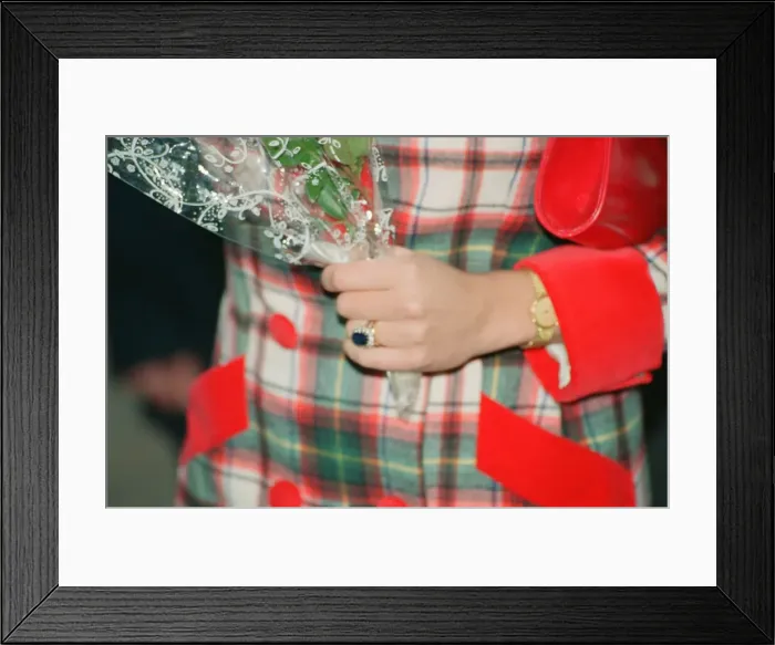 Framed Print : HRH The Princess of Wales, Princess Diana, visits Didsbury Framed Print : HRH The Princess of Wales, Princess Diana, visits Didsbury