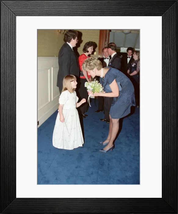 Framed Print : HRH The Princess of Wales, Princess Diana, and HRH The Prince of Wales Framed Print : HRH The Princess of Wales, Princess Diana, and HRH The Prince of Wales