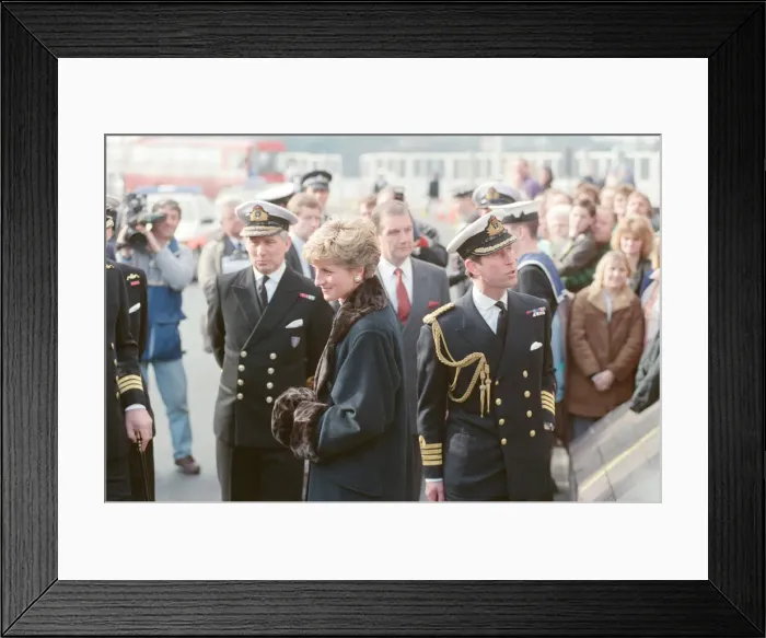 Framed Print : HRH The Princess of Wales, Princess Diana, and HRH Prince Charles, The Prince of Wales Framed Print : HRH The Princess of Wales, Princess Diana, and HRH Prince Charles, The Prince of Wales