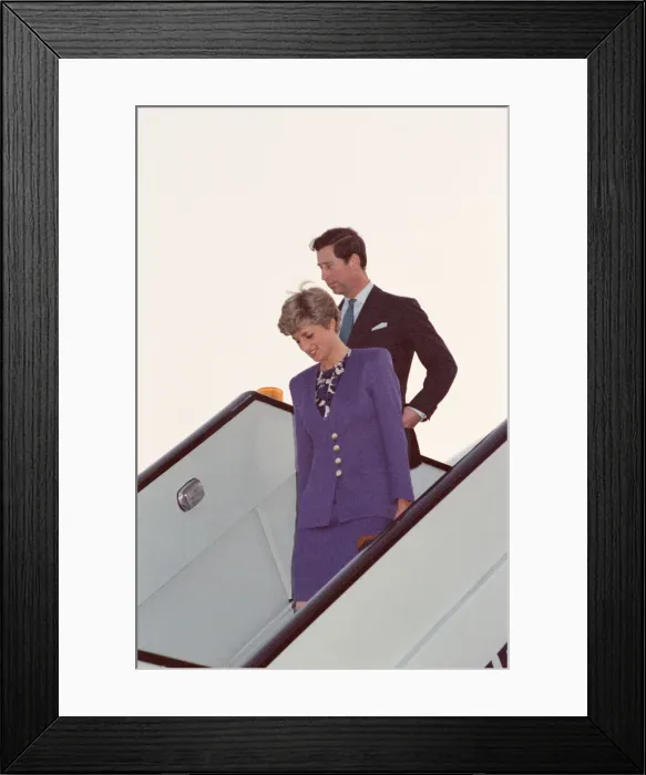 Framed Print : HRH The Princess of Wales, Princess Diana, and HRH The Prince of Wales, Prince Charles Framed Print : HRH The Princess of Wales, Princess Diana, and HRH The Prince of Wales, Prince Charles