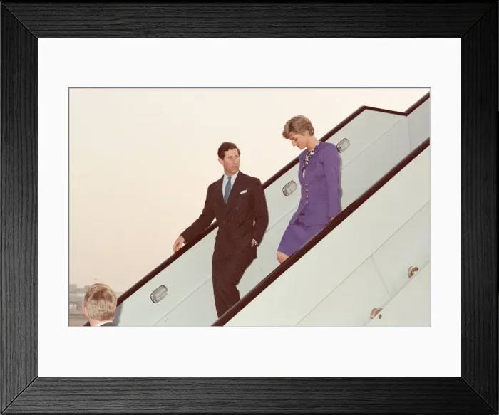 Framed Print : HRH The Princess of Wales, Princess Diana, and HRH The Prince of Wales, Prince Charles Framed Print : HRH The Princess of Wales, Princess Diana, and HRH The Prince of Wales, Prince Charles