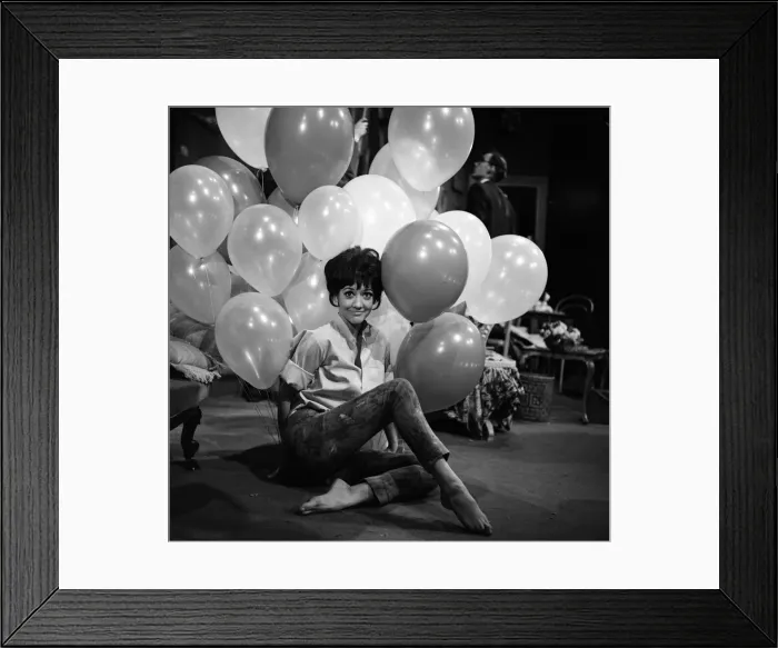Framed Print : Amanda Barrie stars in the London production of hit broadway comedy Framed Print : Amanda Barrie stars in the London production of hit broadway comedy