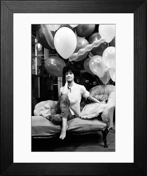 Framed Print : Amanda Barrie stars in the London production of hit broadway comedy Framed Print : Amanda Barrie stars in the London production of hit broadway comedy