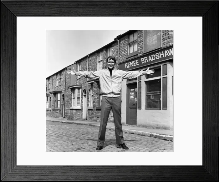 Framed Print : Coronation street creator and screenwriter Tony Warren. 4th June 1980 Framed Print : Coronation street creator and screenwriter Tony Warren. 4th June 1980