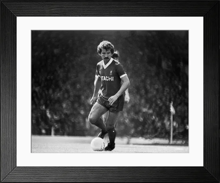 Framed Print : English League Division One match. at Anfield. Liverpool 3 v West Bromwich Albion