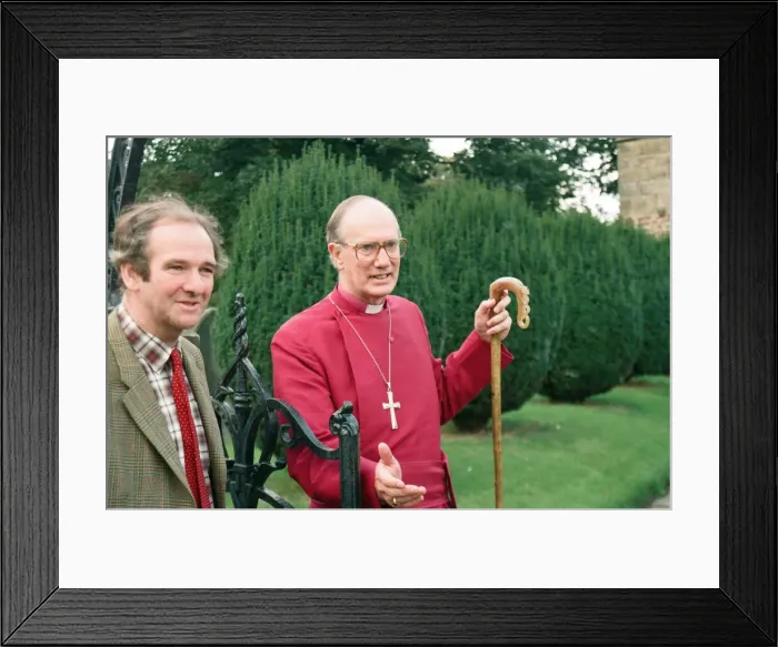 Framed Print : The new Bishop of Durham, Rev. Michael Turnbull at Croft, near Darlington Framed Print : The new Bishop of Durham, Rev. Michael Turnbull at Croft, near Darlington
