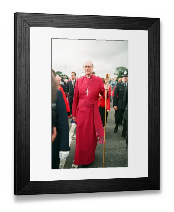 Framed Print : The new Bishop of Durham, Rev. Michael Turnbull at Croft, near Darlington