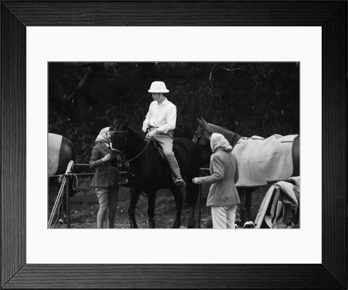 Framed Print : Young Prince Charles at Smiths Lawn in Windsor Park Framed Print : Young Prince Charles at Smiths Lawn in Windsor Park