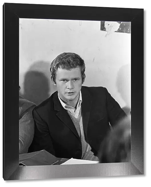 Provisional IRA meeting in Derry, Northern Ireland. Pictured, Martin McGuinness