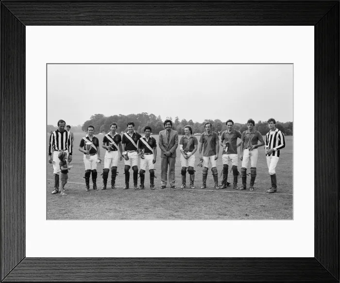 Framed Print : Prince Charles, the Prince of Wales with his Les Diables Bleus Framed Print : Prince Charles, the Prince of Wales with his Les Diables Bleus