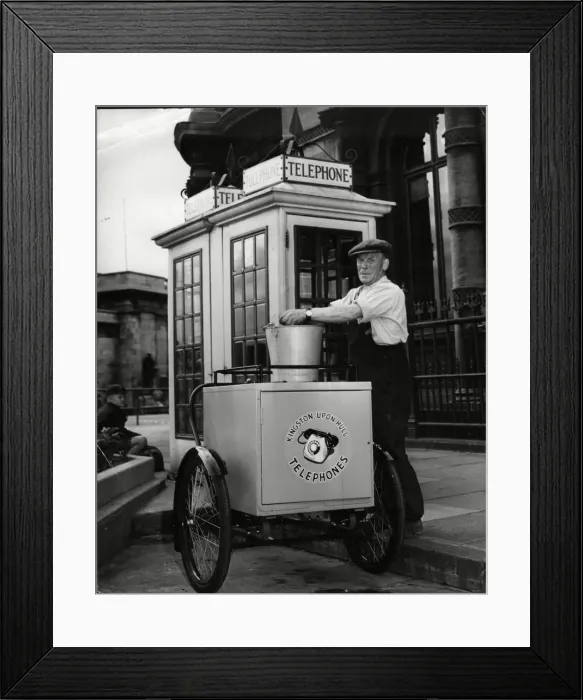 Framed Print : New tricycle - Mr George King, of Clarendon Street, Hull Framed Print : New tricycle - Mr George King, of Clarendon Street, Hull