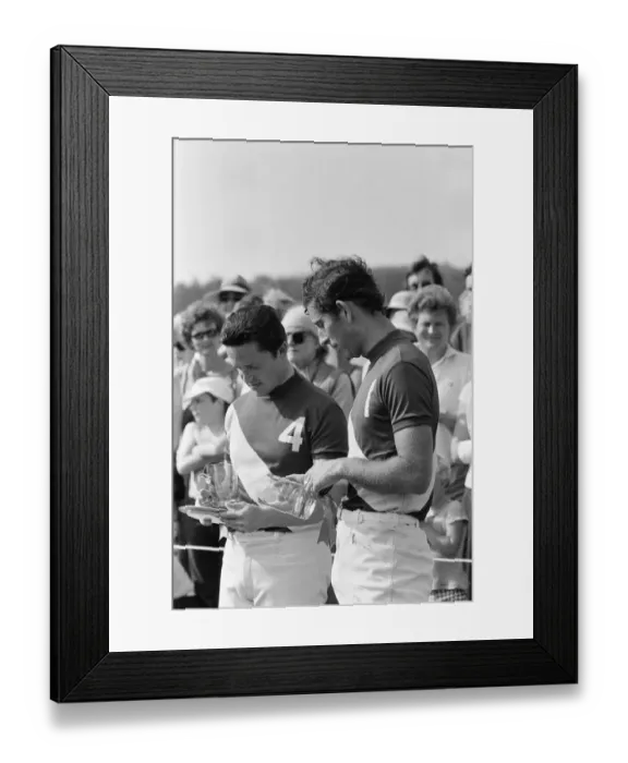 Framed Print : Prince Charles, the Prince of Wales with his Les Diables Bleus Framed Print : Prince Charles, the Prince of Wales with his Les Diables Bleus