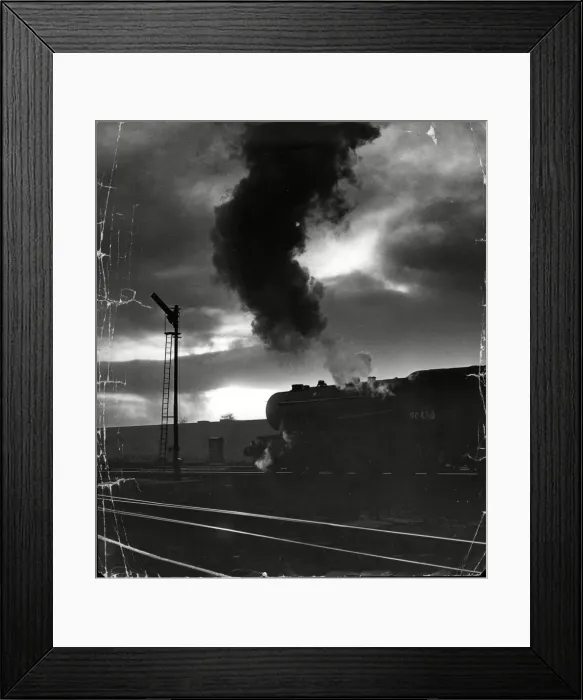 Framed Print : Symbolic sunset for this WD engine as it leaves Hull for the South Yorkshire coalfields Framed Print : Symbolic sunset for this WD engine as it leaves Hull for the South Yorkshire coalfields