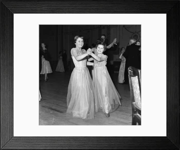 Framed Print : Cinderella'girls Dorothy and Joan, aged 12 and 11 Framed Print : Cinderella'girls Dorothy and Joan, aged 12 and 11