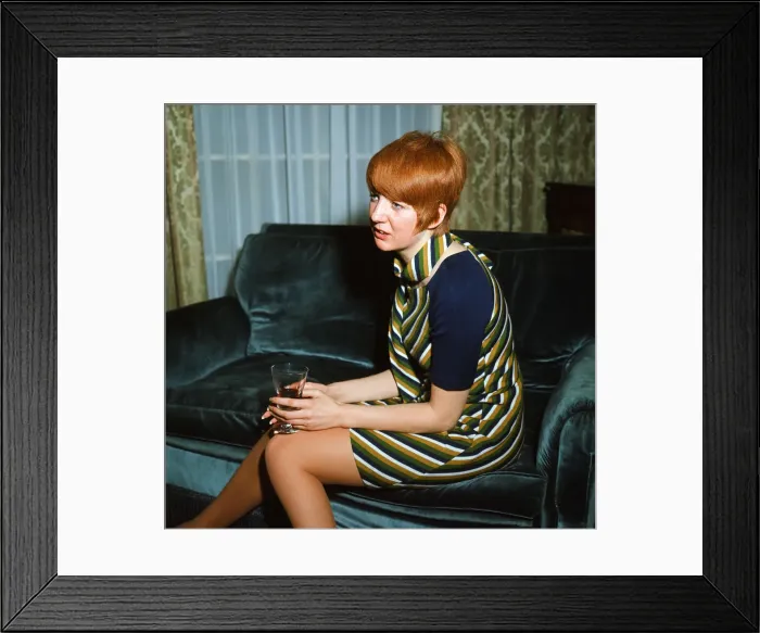 Framed Print : Singer Cilla Black. January 1967 Framed Print : Singer Cilla Black. January 1967
