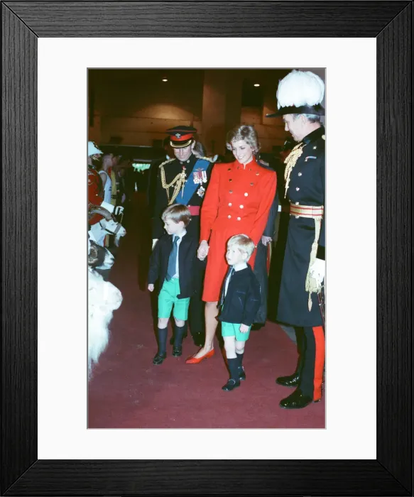 Framed Print : HRH Prince Charles, The Prince of Wales, and HRH Princess Diana, The Princess of Wales Framed Print : HRH Prince Charles, The Prince of Wales, and HRH Princess Diana, The Princess of Wales