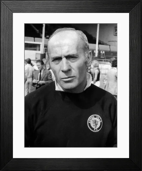 Framed Print : Ron Saunders Football manager of Aston Villa FC Framed Print : Ron Saunders Football manager of Aston Villa FC