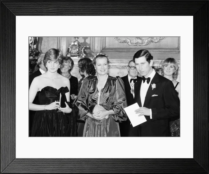 Framed Print : Lady Diana Spencer attended her first public engagement tonight Framed Print : Lady Diana Spencer attended her first public engagement tonight