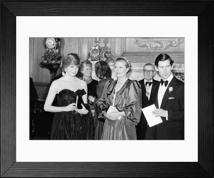 Framed Print : Lady Diana Spencer attended her first public engagement tonight Framed Print : Lady Diana Spencer attended her first public engagement tonight