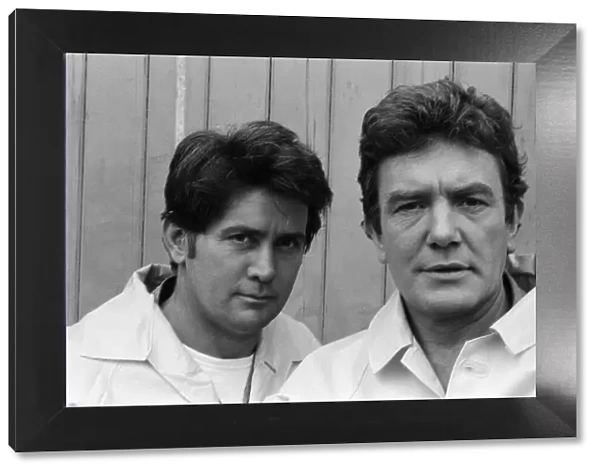 Albert Finney and Martin Sheen as they appear in the new film 'Loophole'