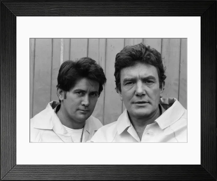 Framed Print : Albert Finney and Martin Sheen as they appear in the new film Loophole Framed Print : Albert Finney and Martin Sheen as they appear in the new film Loophole